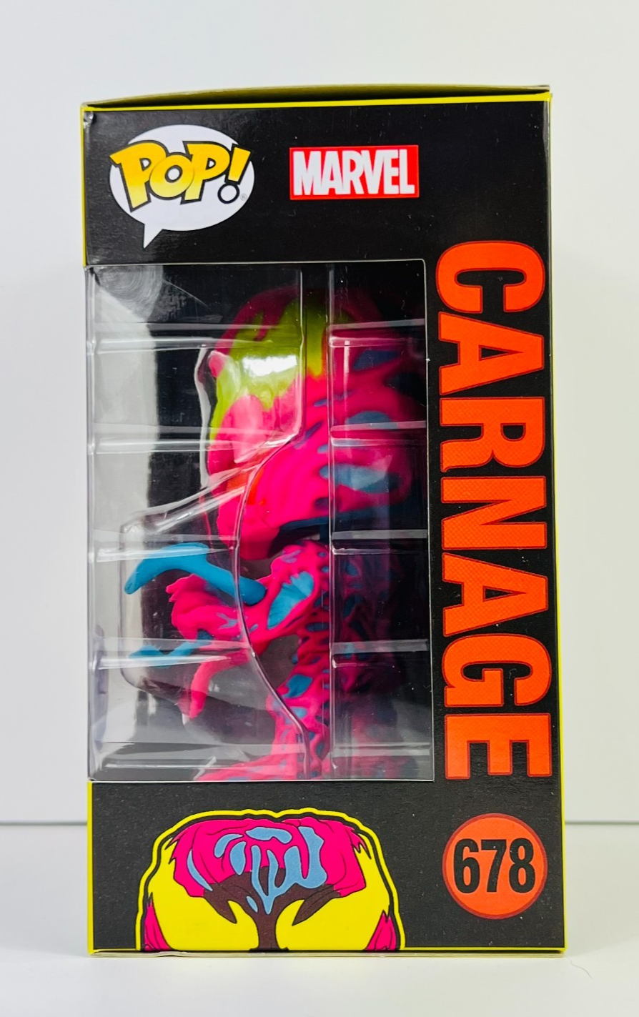 Funko POP Vinyl - Marvel - Blacklight - Carnage - #678