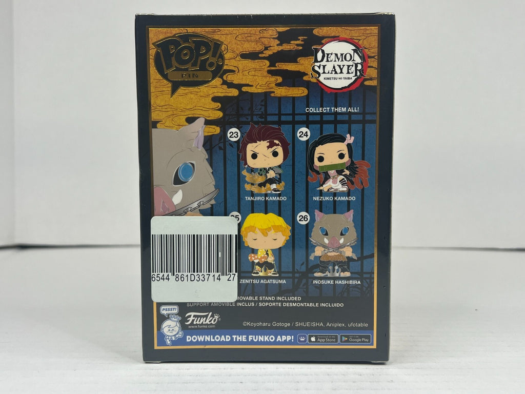 Funko POP Enamel Pin - Animation - Demon Slayer - Inosuke Hashibira - #26 CHASE