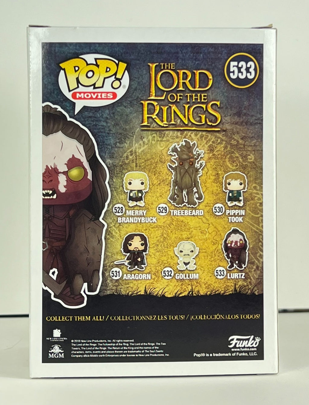 Funko POP Vinyl - Movies - Lord Of The Rings - Lurtz - #533