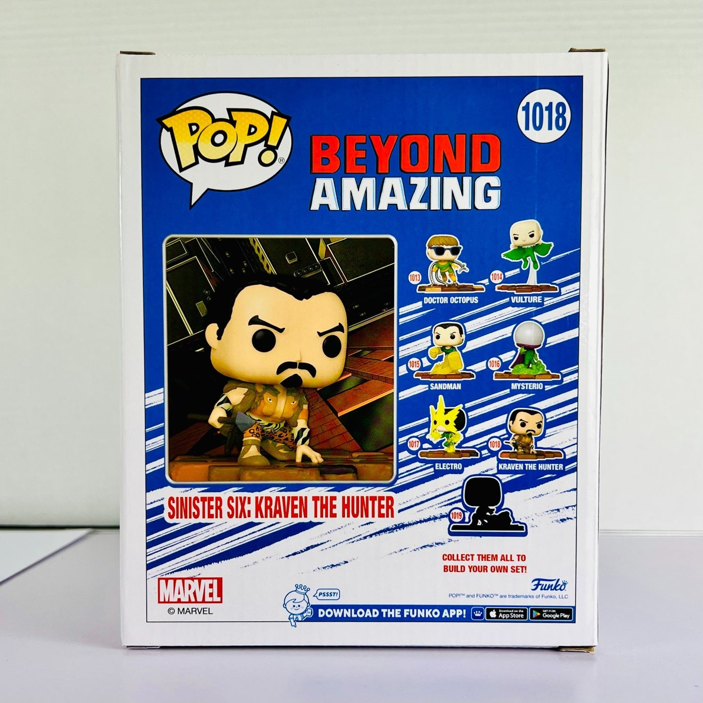 Funko POP! Vinyl - Marvel - Sinister Six Kraven The Hunter #1018 Beyond Amazing