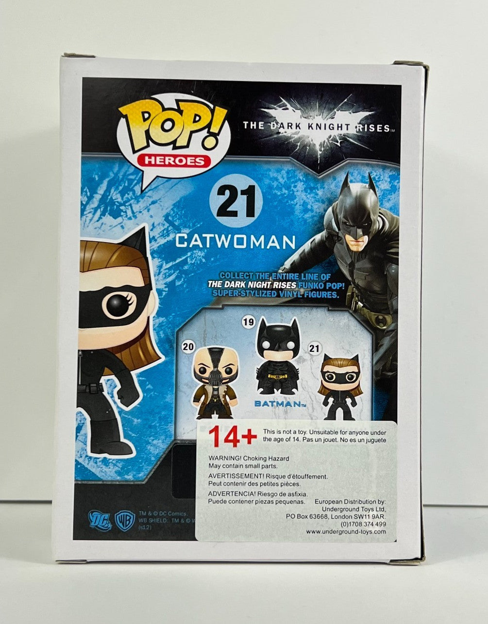 Funko POP Vinyl - Heroes - The Dark Knight Rises - Catwoman - #21