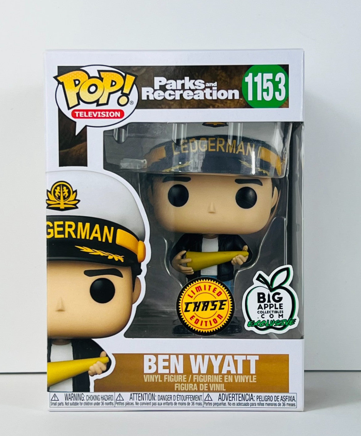Funko POP Vinyl - Television - Parks And Recreation  - Ben Wyatt - #1153 Chase