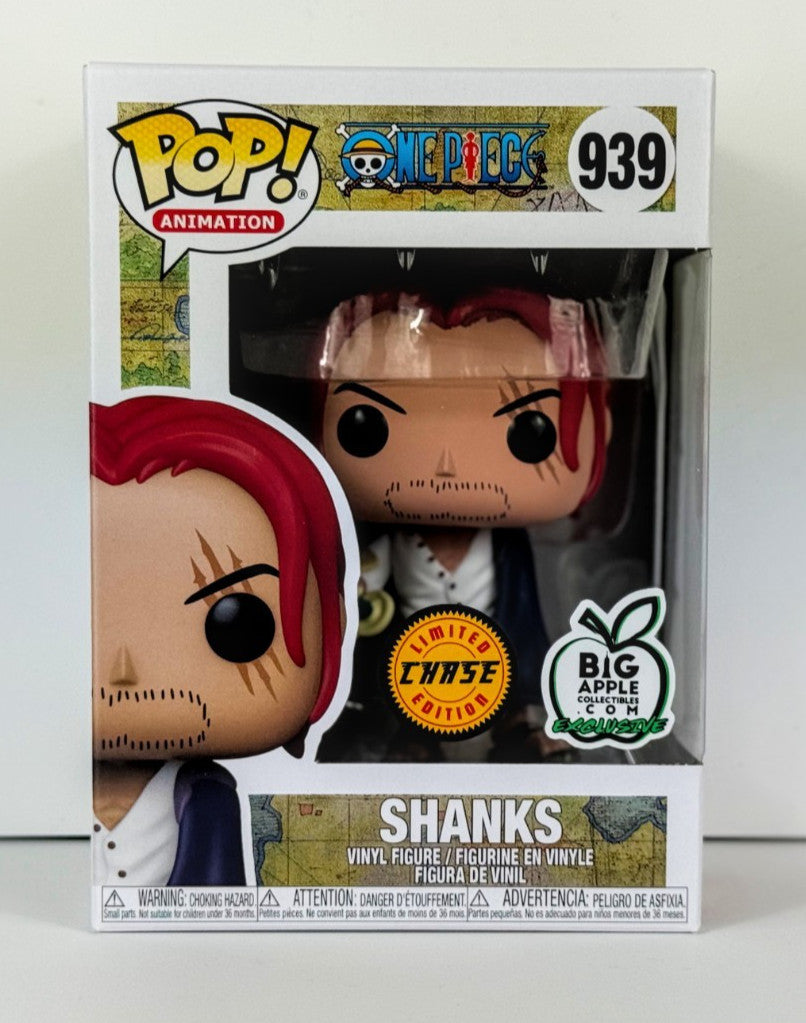 Funko POP Vinyl - Animation - One Piece - Shanks - #939 Chase Big Apple Excl