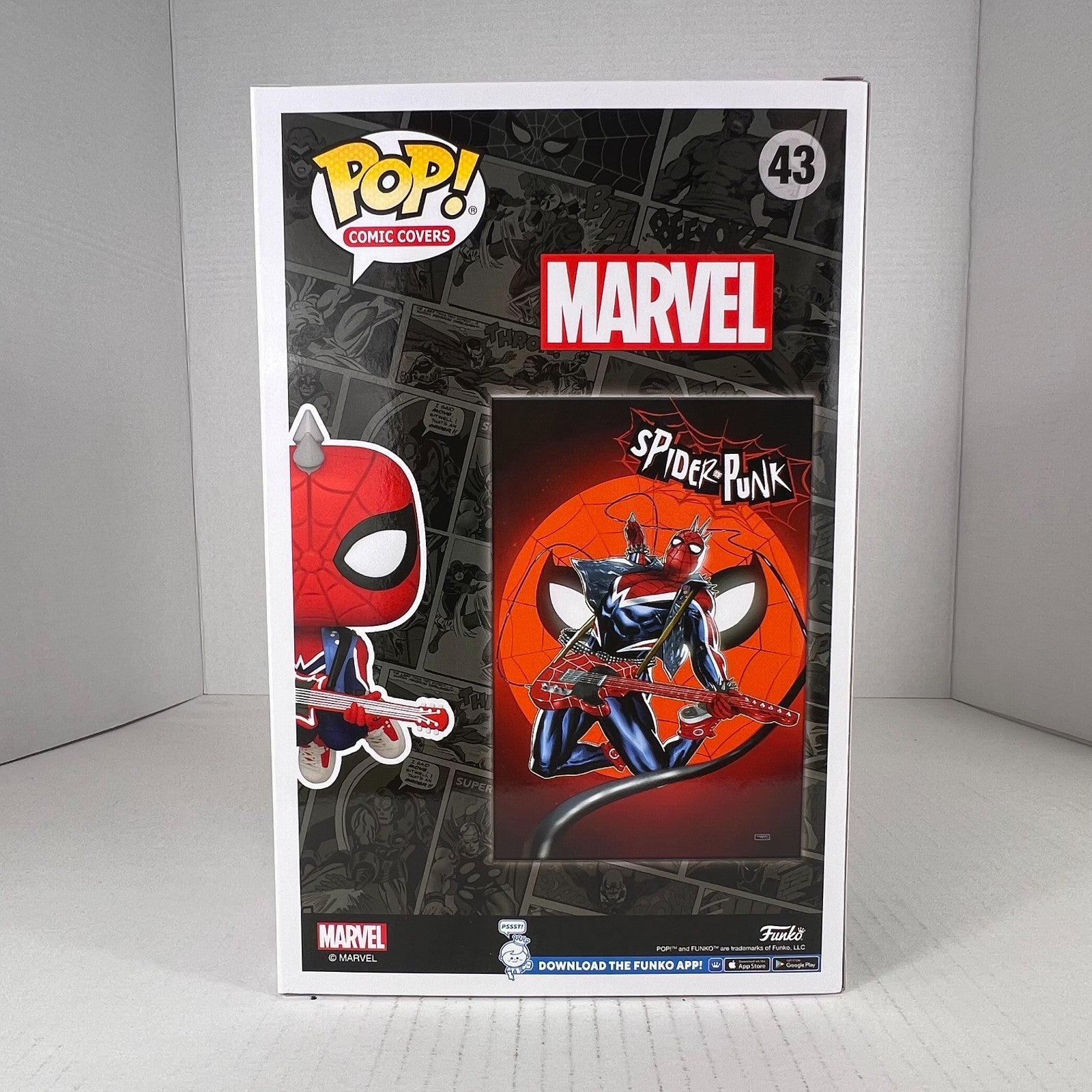 Funko POP Vinyl - Comic Covers - Marvel - Spider-Punk - #43