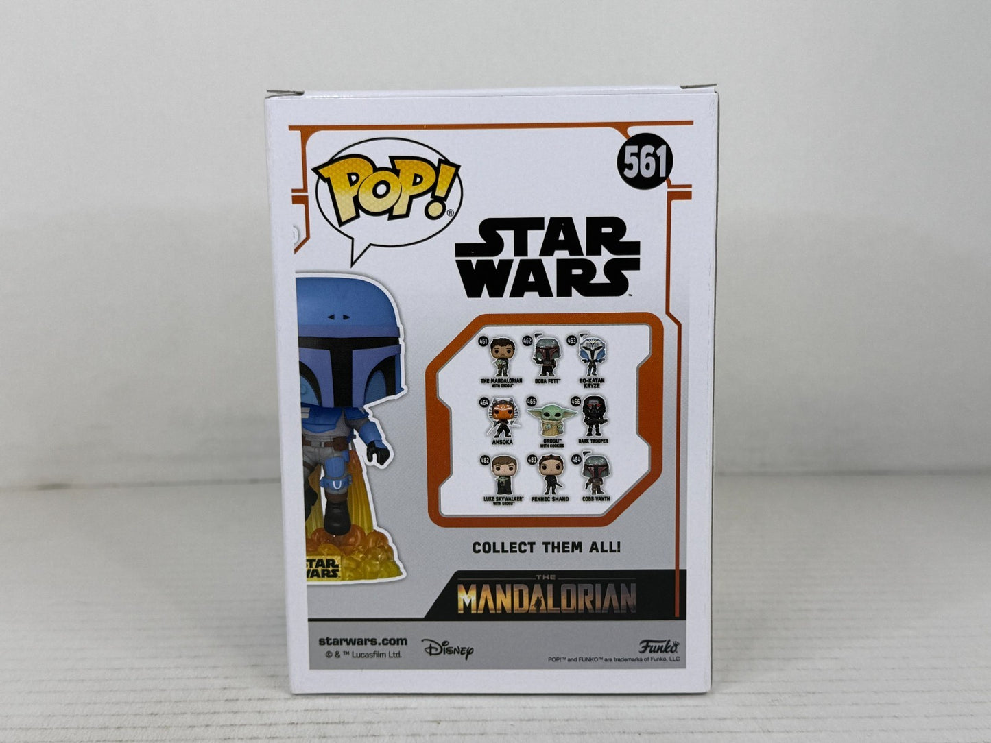 Funko POP Vinyl - Star Wats - Death Watch Mandalorian No Stripes - #561 [3]