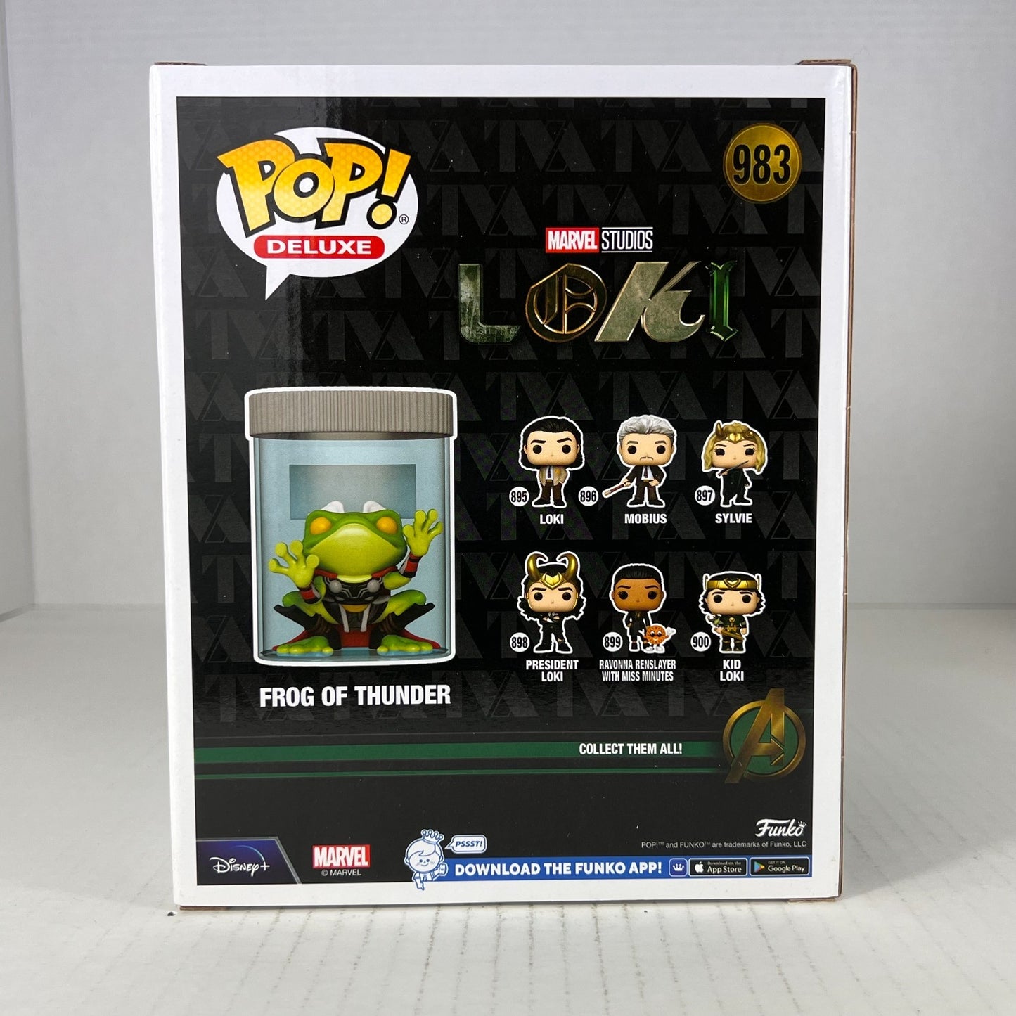 Funko POP Vinyl - Deluxe - Marvel - Loki - Frog Of Thunder - #983