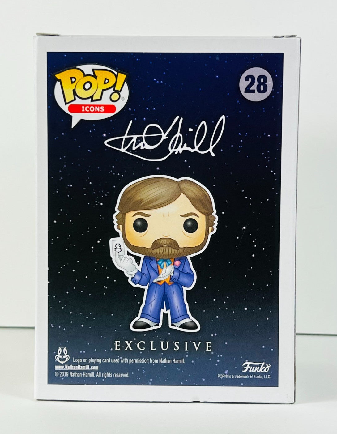 Funko POP Vinyl - Icons - Mark Hamill - #28 Designer Con