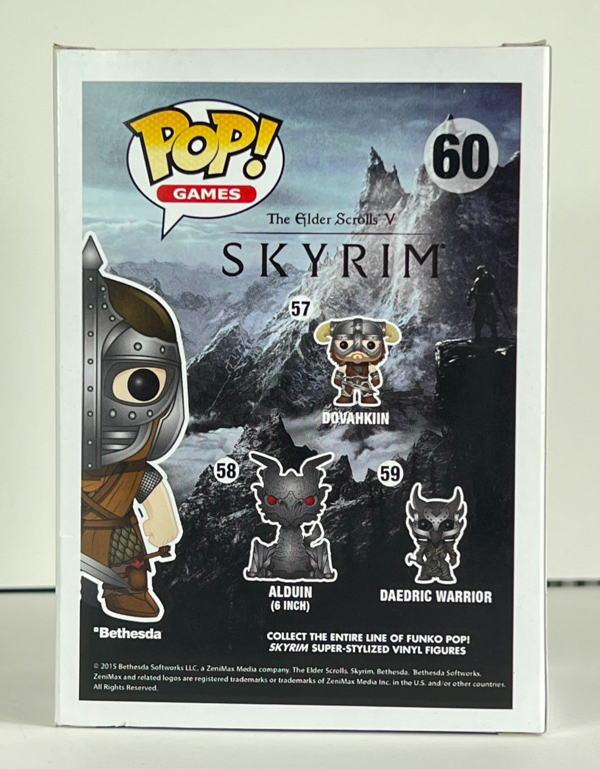 Funko POP Vinyl - Games - The Elder Scrolls Skyrim - Whiterun Guard - #60 Under