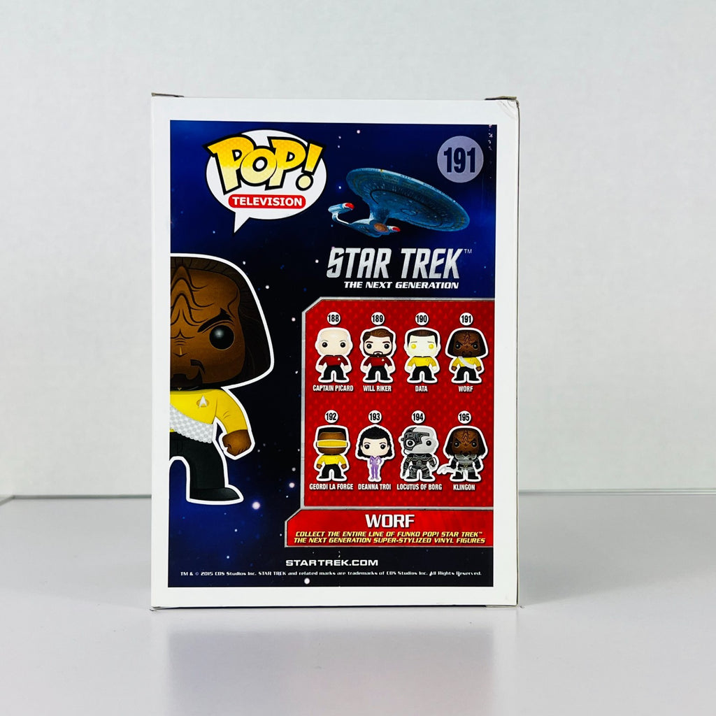 Funko POP Vinyl - Television - Star Trek - Worf - #191