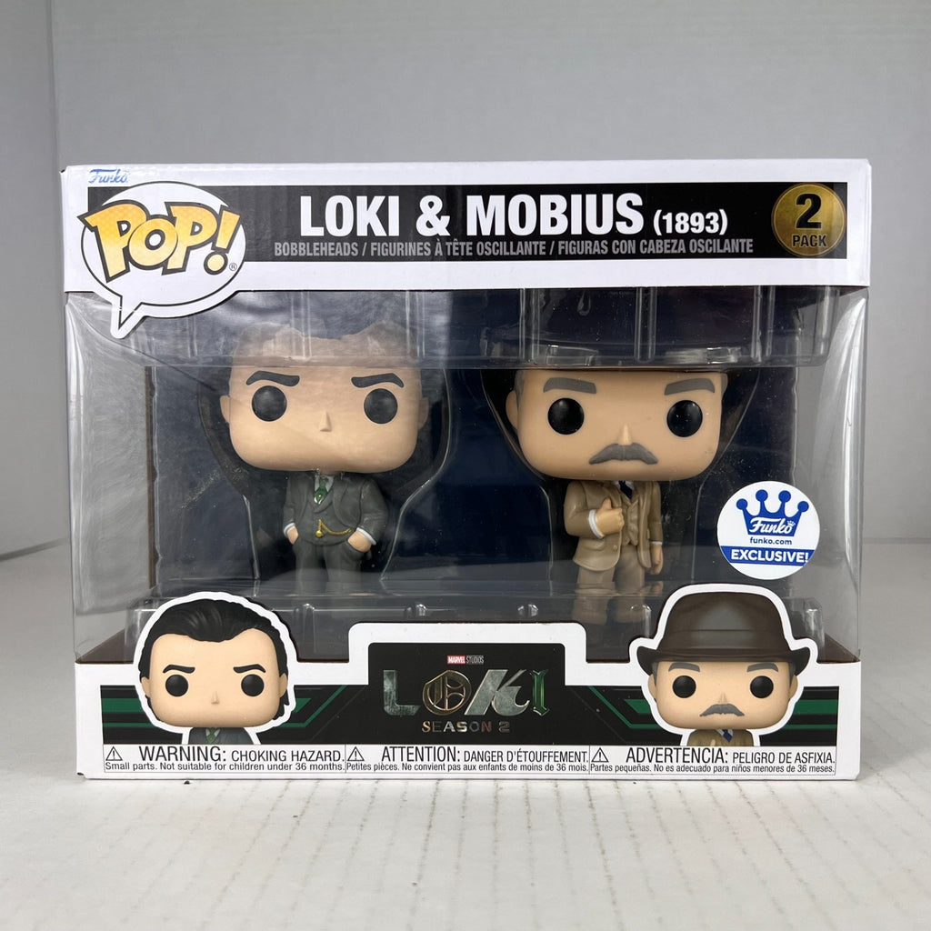 Funko POP Vinyl - Marvel - Loki - Loki & Mobius 1893 - 2 Pack