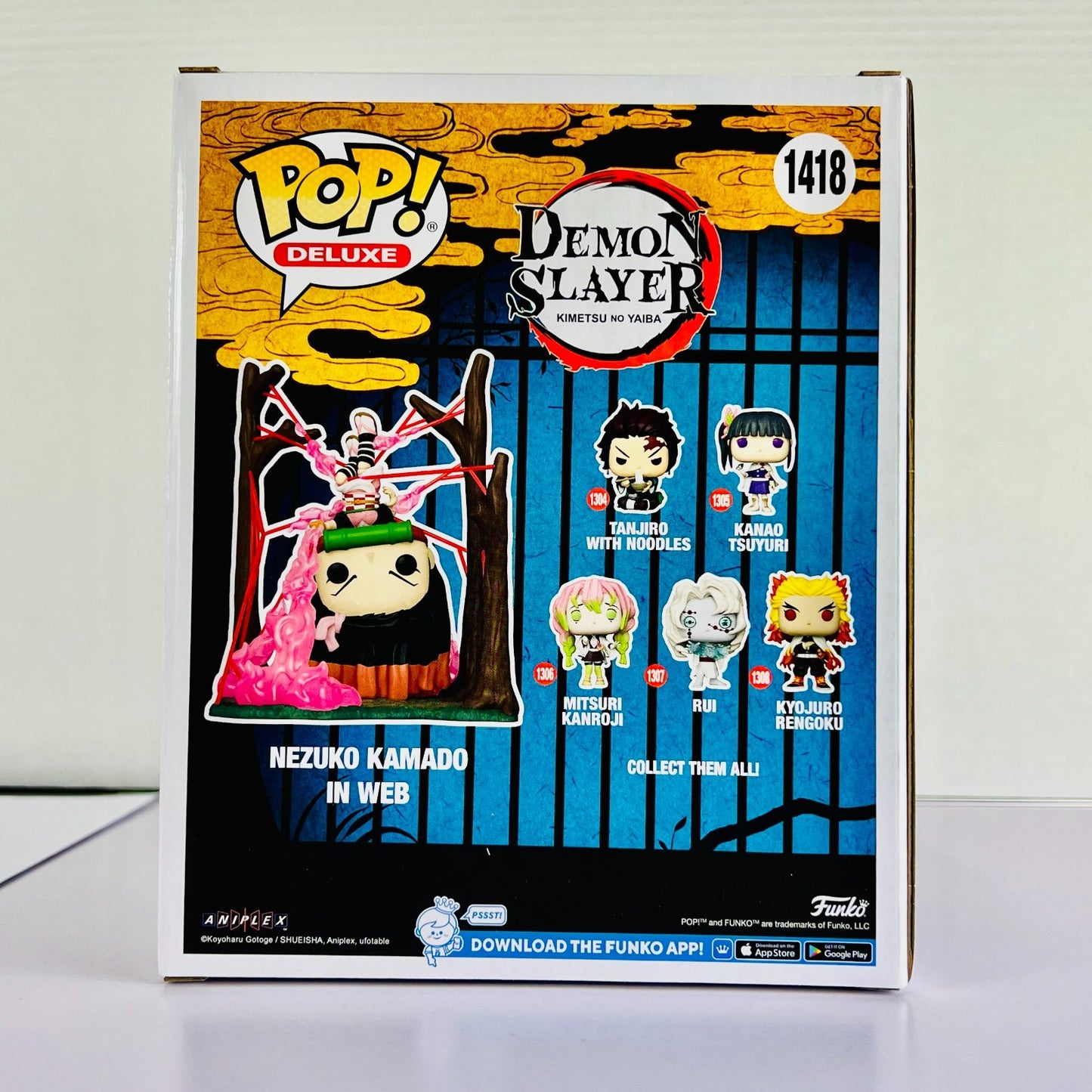 Funko POP! Vinyl - Animation - Demon Slayer - Nezuko Kamado In Web - #1418