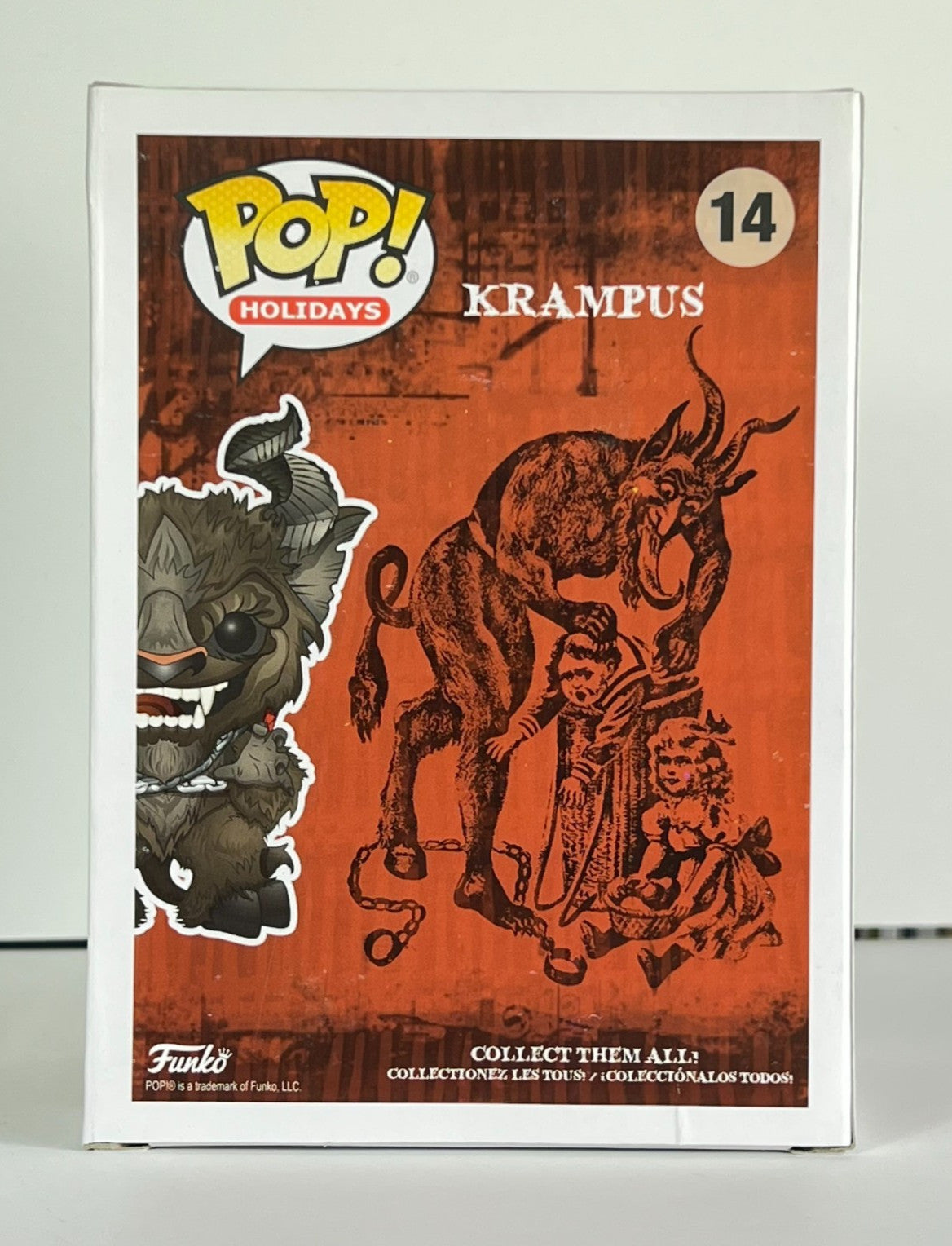 Funko POP Vinyl - Holidays - Krampus - #14 Flocked Hot Topic