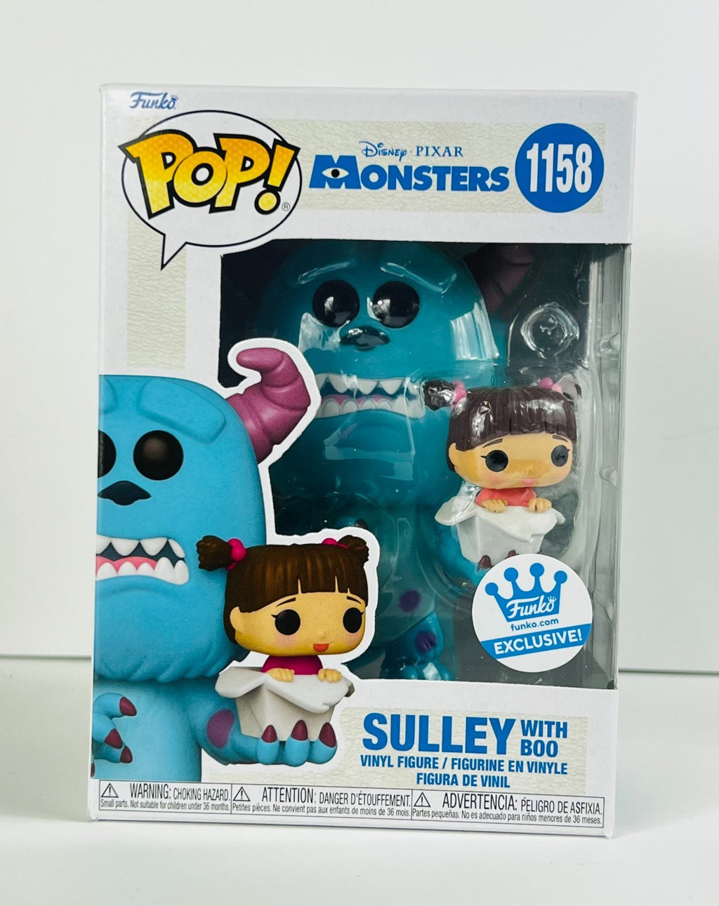Funko POP Vinyl - Disney - Monsters - Sulley With Boo - #1158