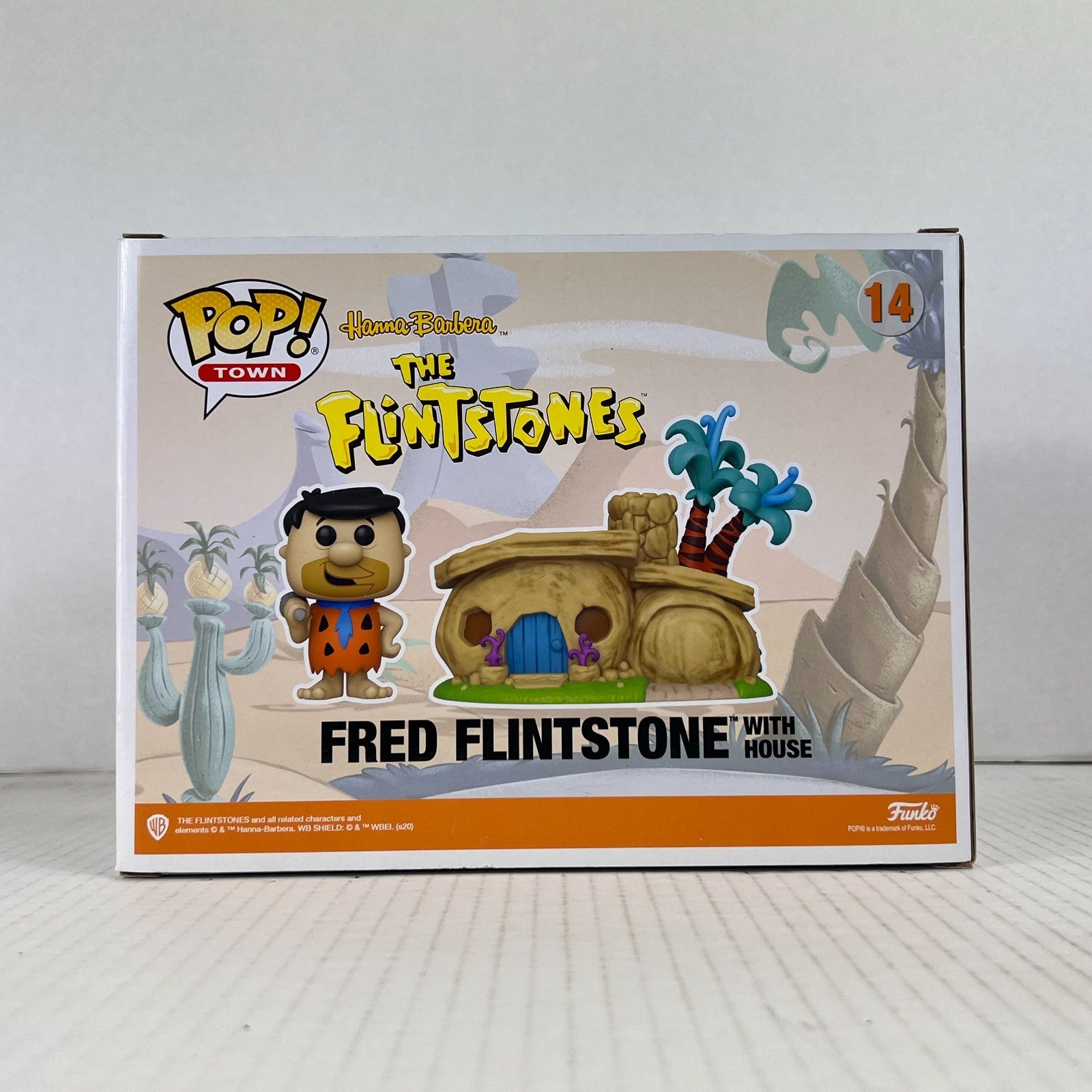 Funko POP Vinyl - Town - The Flintstones - Fred Flintstone With House - #14