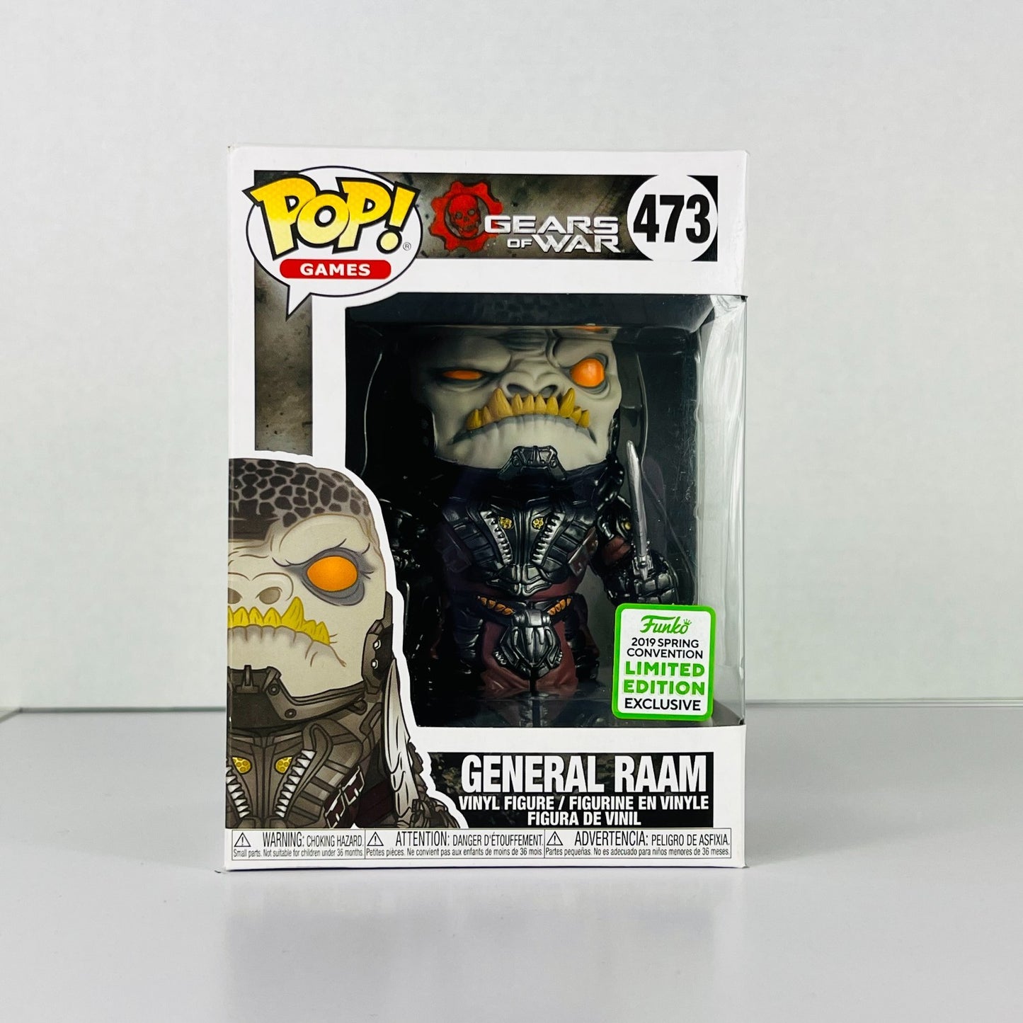 Funko POP Vinyl - Games - Gears Of War - General Raam - #473 SC 2019