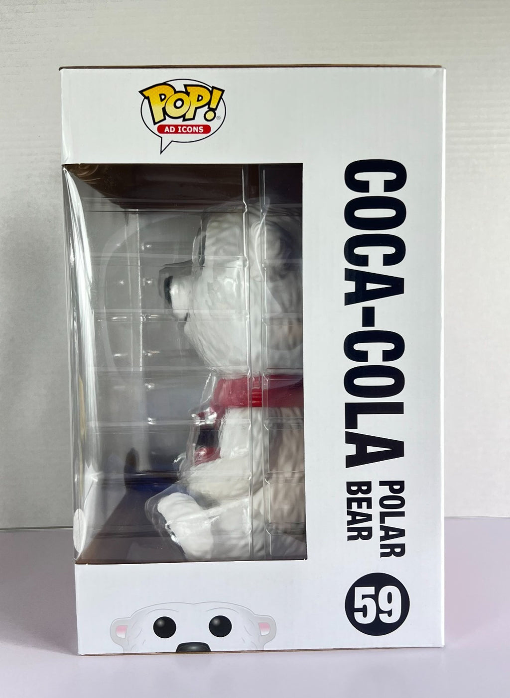 Funko POP Vinyl - Ad Icons - Coca-Cola Polar Bear - #59 10" Inch