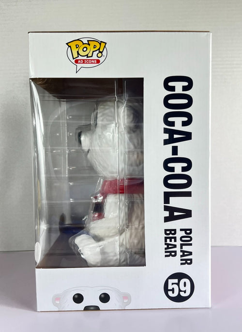 Funko POP Vinyl - Ad Icons - Coca-Cola Polar Bear - #59 10" Inch