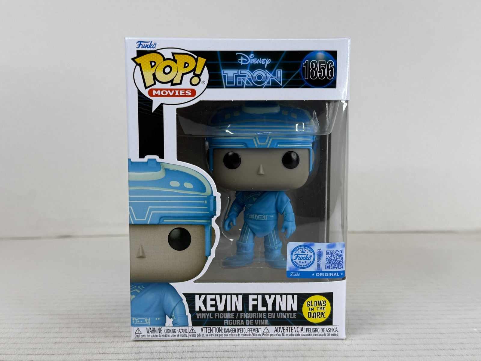 Funko POP Vinyl - Movies - Tron - Kevin Flynn - #1856 GITD