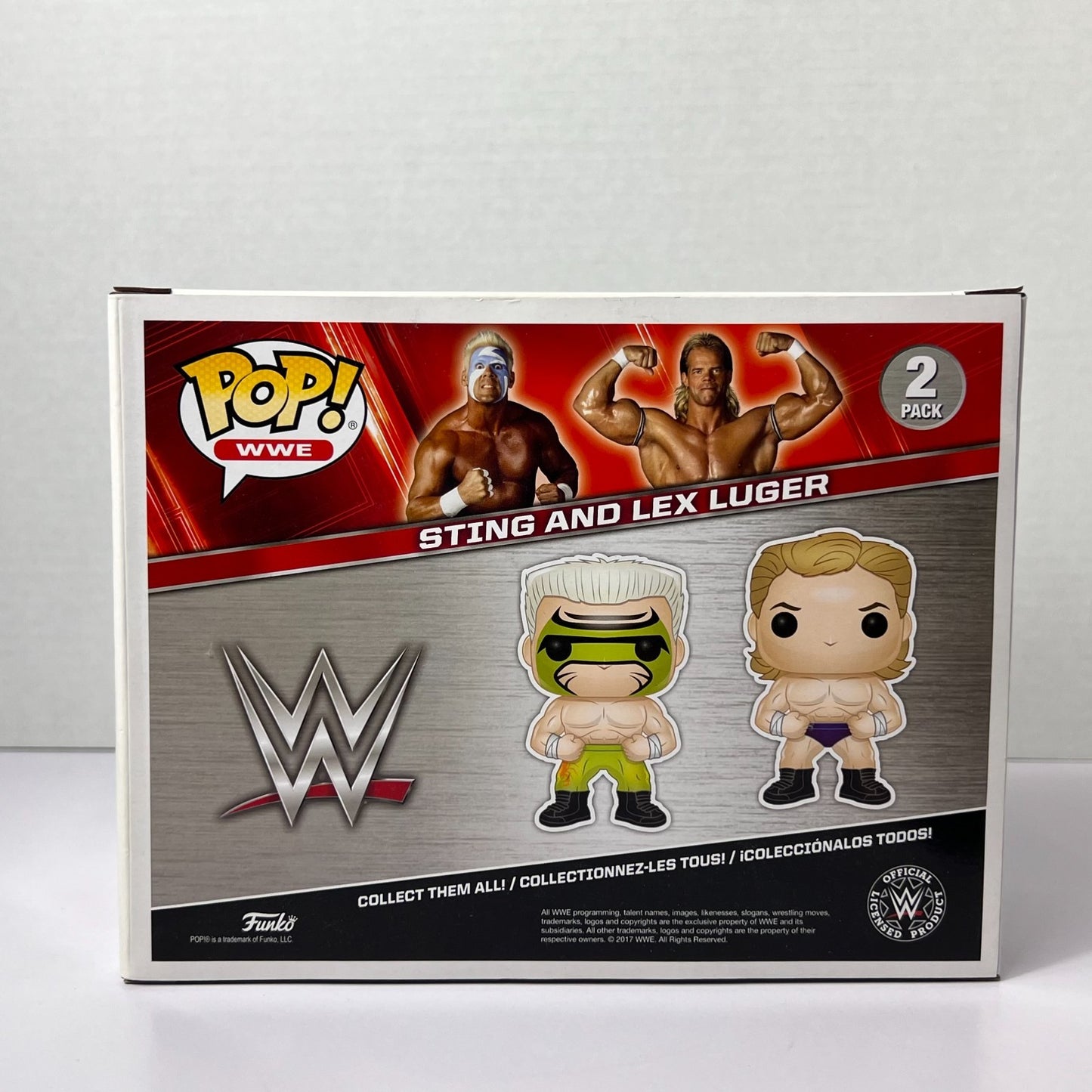 Funko POP Vinyl - WWE - Sting And Lex Luger - 2 Pack FYE Exclusive