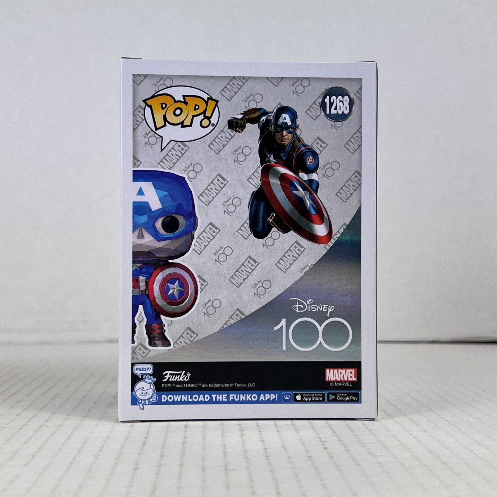 Funko POP Vinyl - Marvel - Captain America - #1268 Facet