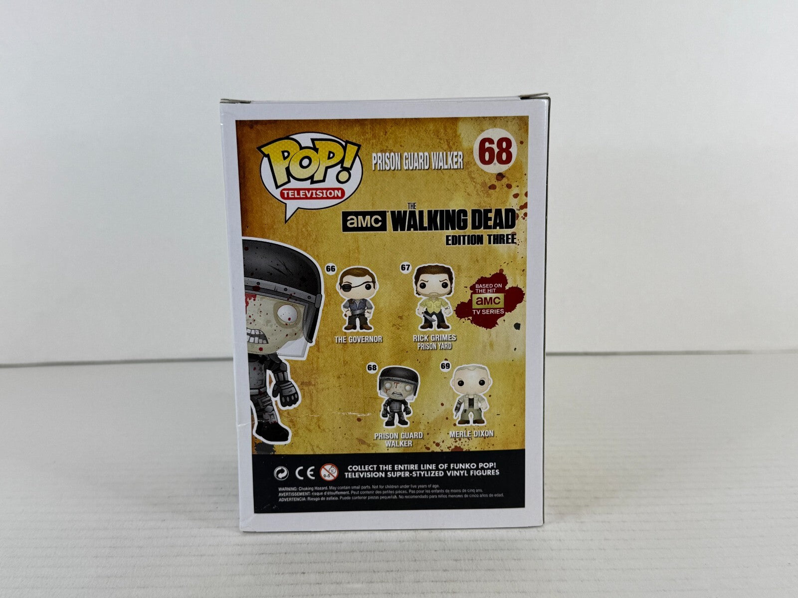 Funko POP  - Television - The Walking Dead - Prison Guard Walker #68 1008 Pcs