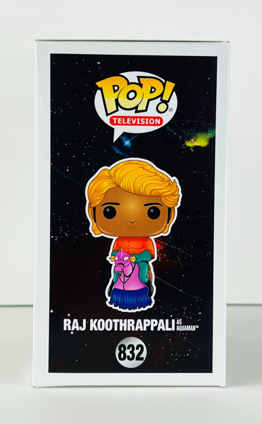 Funko POP Vinyl - The Big Bang Theory - Raj Koothrappali As Aquaman - #832