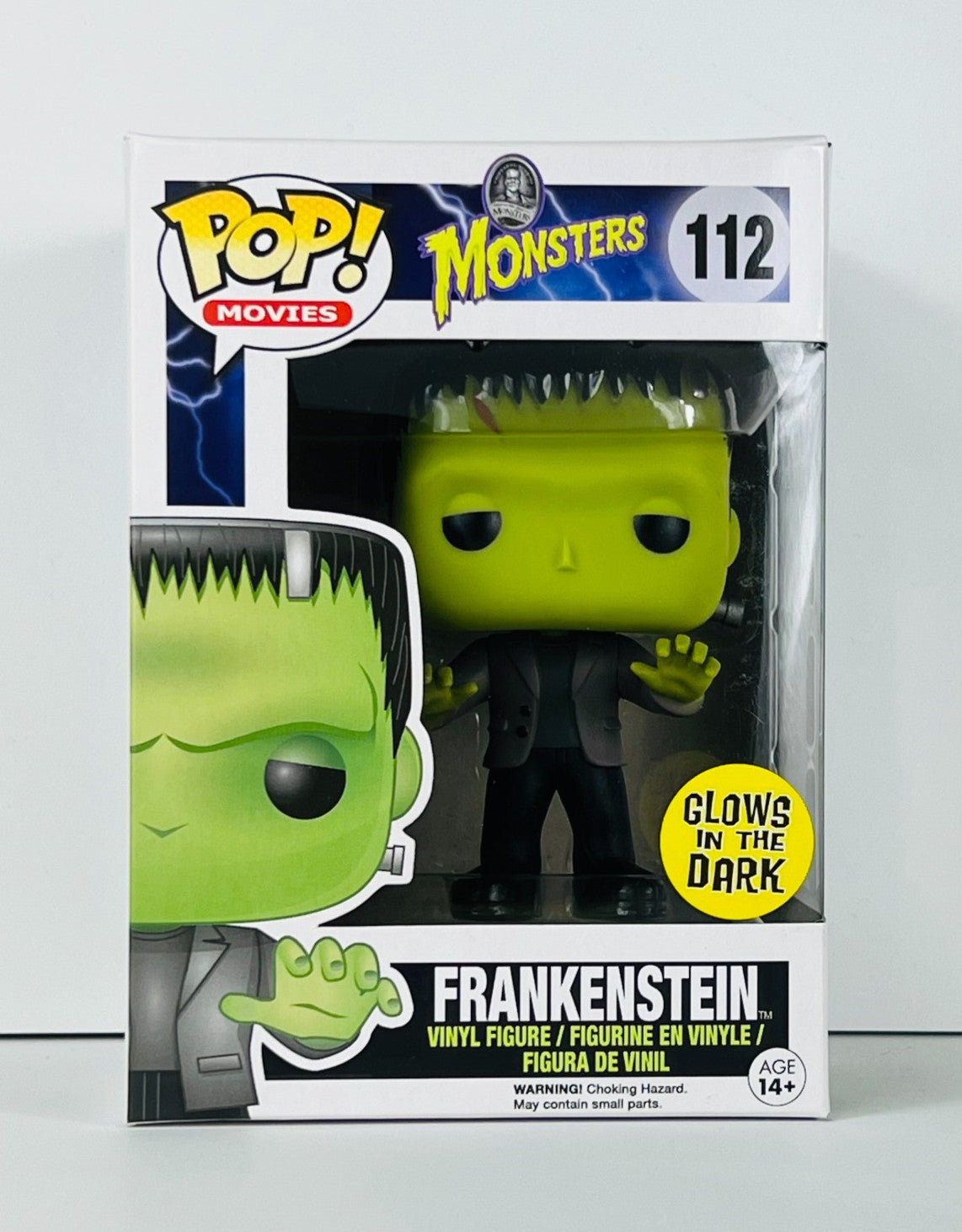 Funko POP Vinyl - Movies - Universal Monsters - Frankenstein - #112 GITD