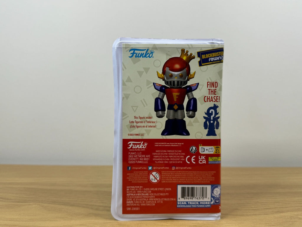 Funko - VHS Block Buster Rewind - Freddy Funko - Mazinger Robot - Common SDCC 23