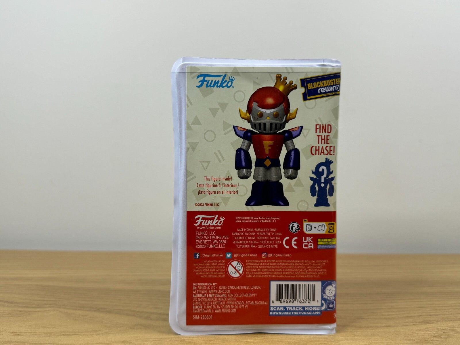 Funko - VHS Block Buster Rewind - Freddy Funko - Mazinger Robot - Common SDCC 23