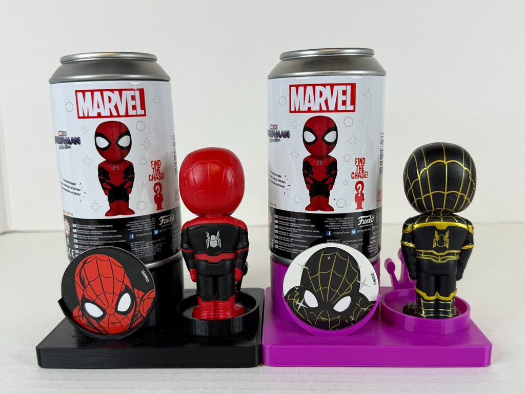 Funko POP Soda - Marvel - Spider-Man Gold Suit- Common and Chase Set - 12500 Pcs