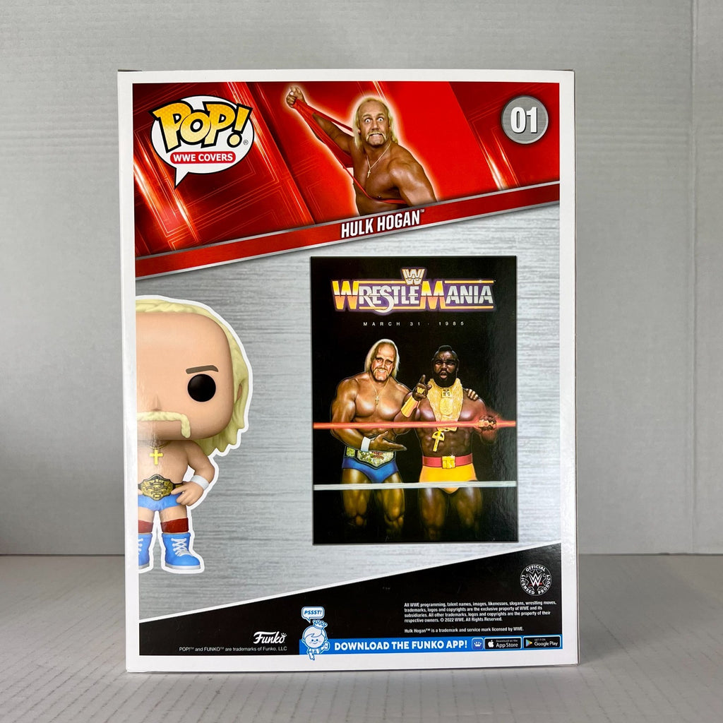 Funko POP Vinyl - WWE Covers - Wrestle Mania - Hulk Hogan - #01