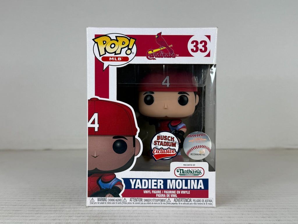 Funko POP Vinyl - MLB - Cardinals - Yadier Molina - #33 Busch Stadium [2]