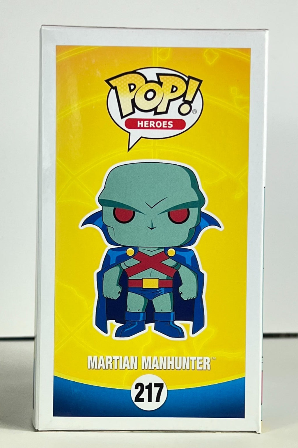 Funko POP Vinyl - Heroes - Justice League - Martian Manhunter - #217 Excl