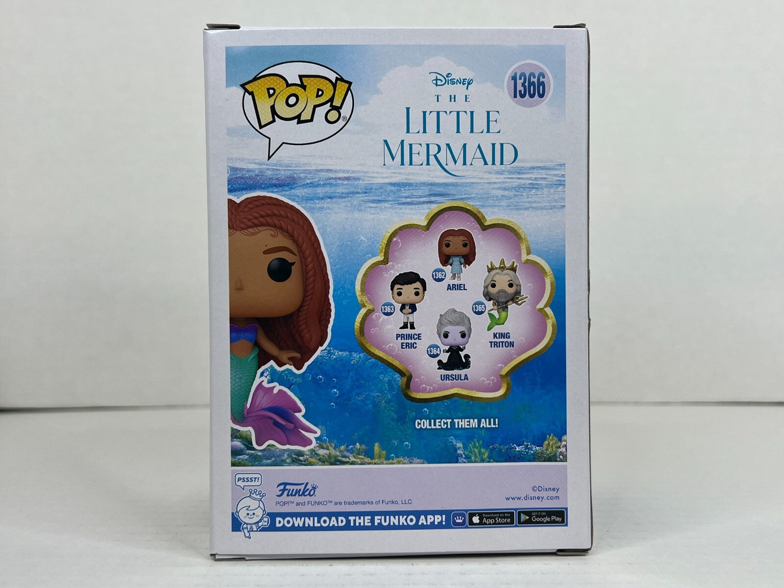Funko POP Vinyl - Disney - The Little Mermaid - Ariel - #1366 SC2023 [2]