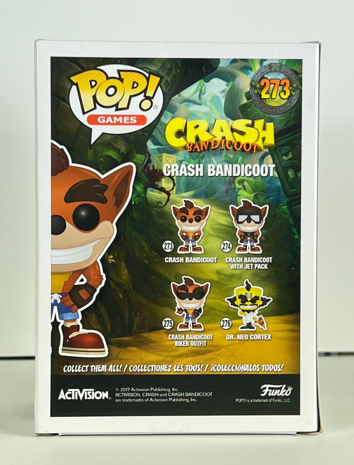 Funko POP Vinyl - Games - Crash Bandicoot - #273 Flocked