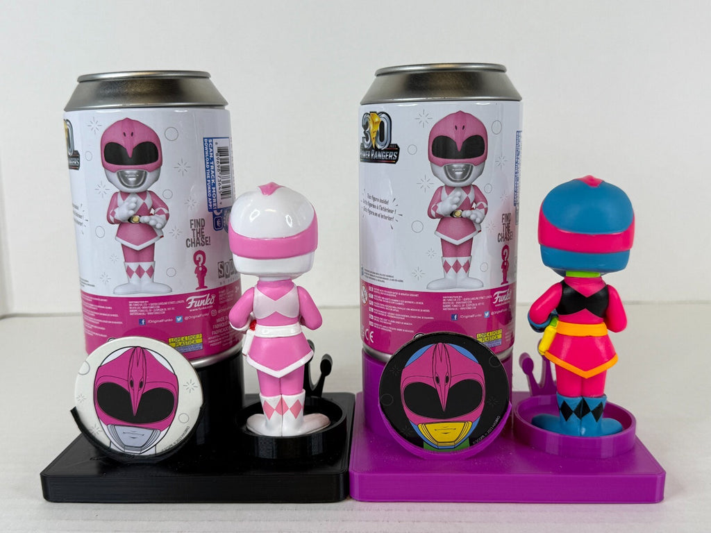 Funko POP Soda - Power Rangers - Pink Ranger - Common and Chase Set - 15000 Pcs
