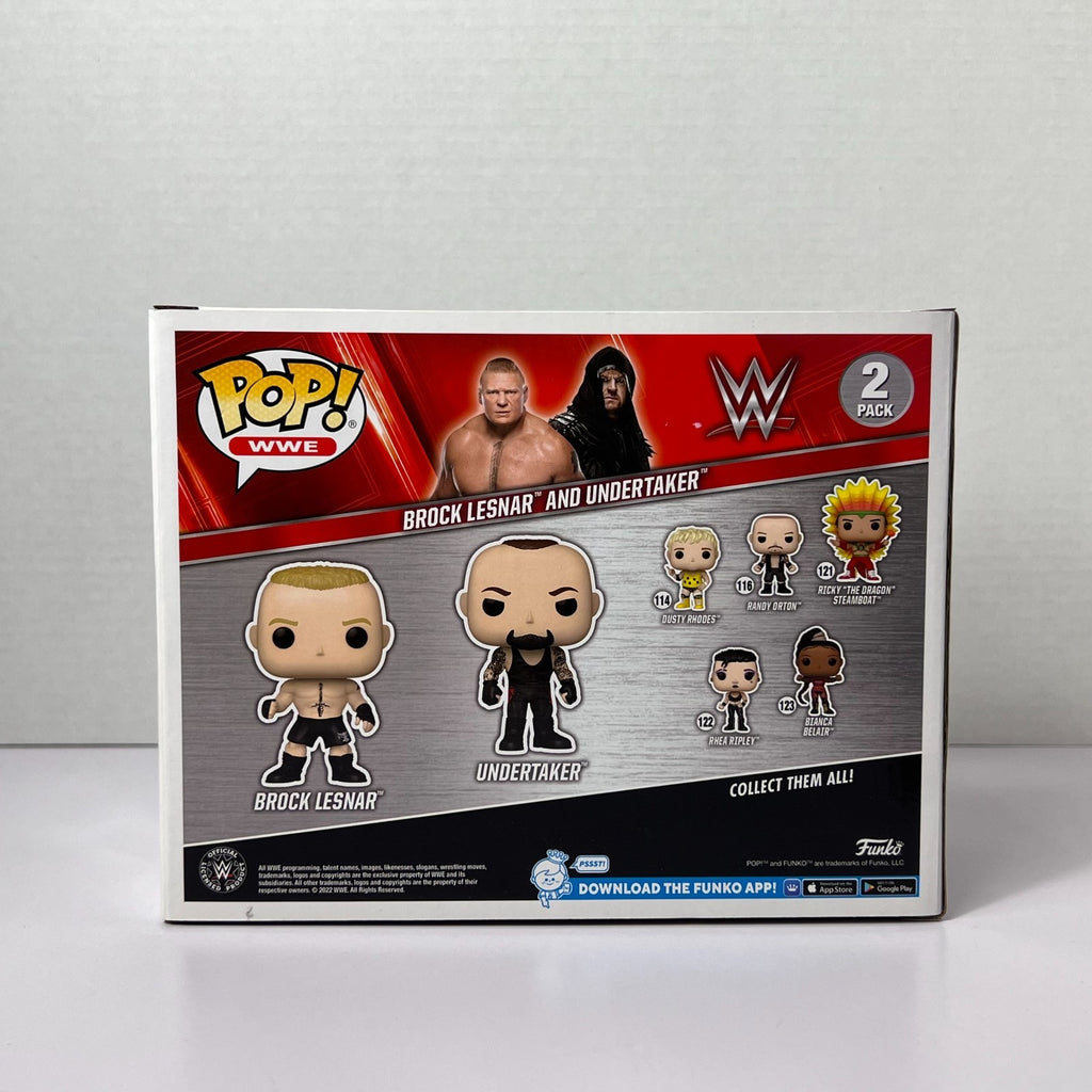 Funko POP Vinyl - WWE - Brock Lesnar And Undertaker - 2 Pack