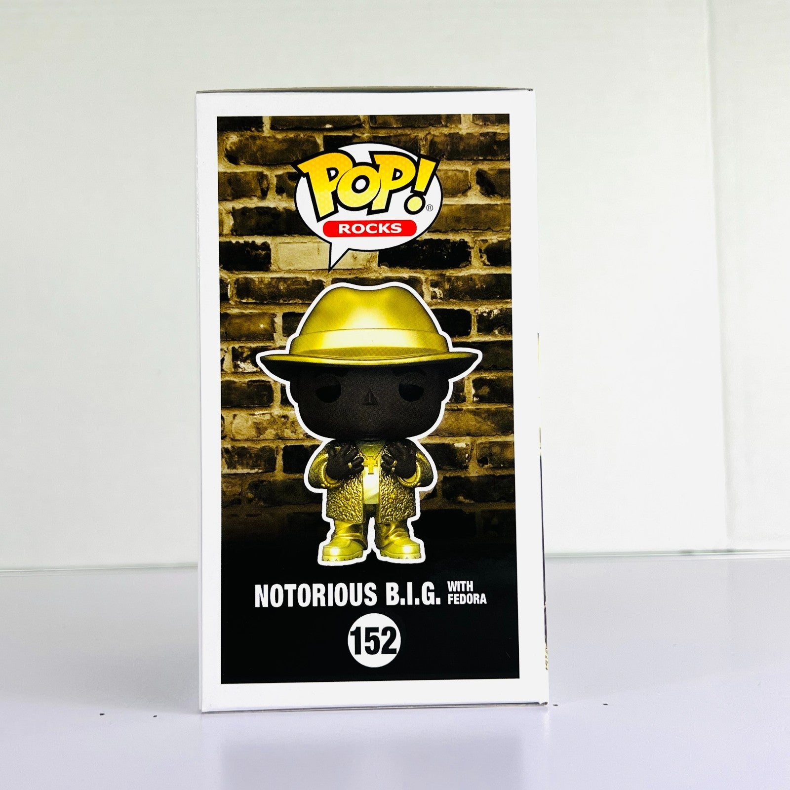 Funko POP Vinyl - Rocks - The Notorious BIG With Fedora - #152 FC 2022 Gold