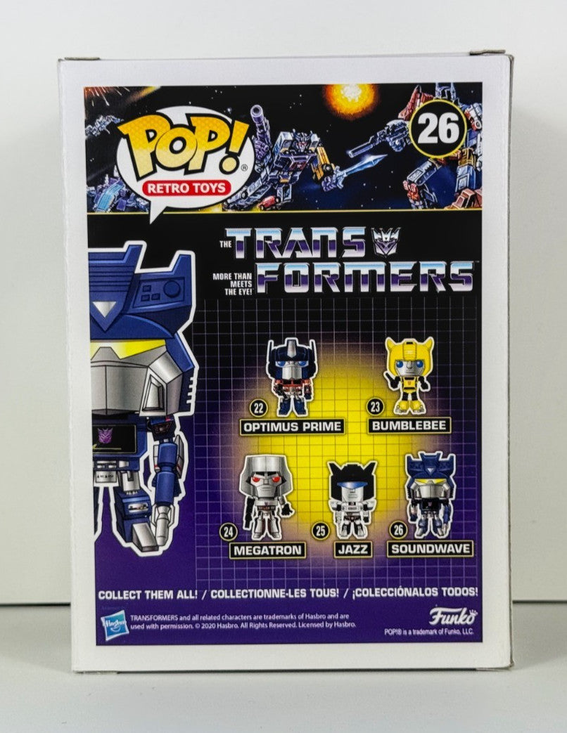 Funko POP Vinyl - Retro Toys - Transformers - Soundwave - #26