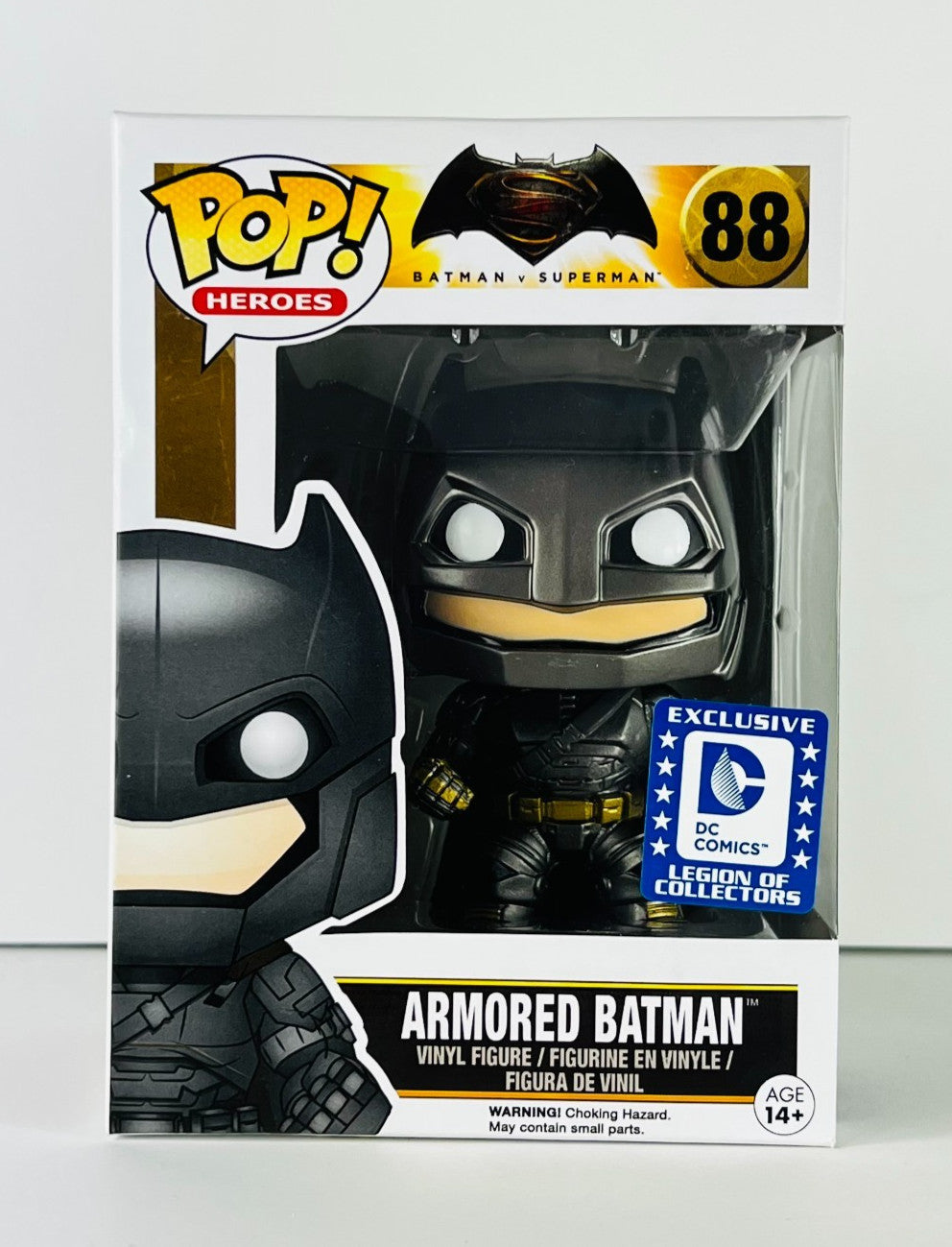 Funko POP Vinyl - Heroes - Armored Batman - #88 DC Comic Legion of Collectors