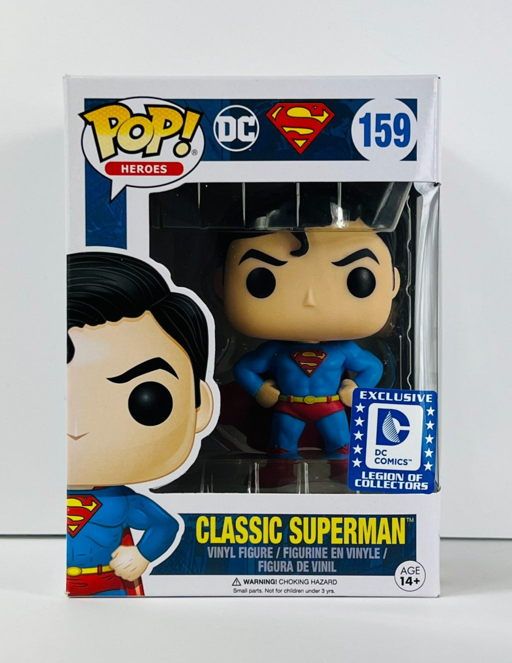 Funko POP Vinyl - Heroes - DC Superman - Classic Superman - #159 [1]