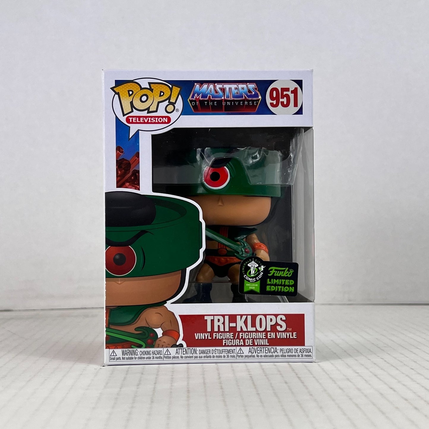 Funko POP Vinyl - Television - MOTU - Tri-Klops - #951 Emerald City