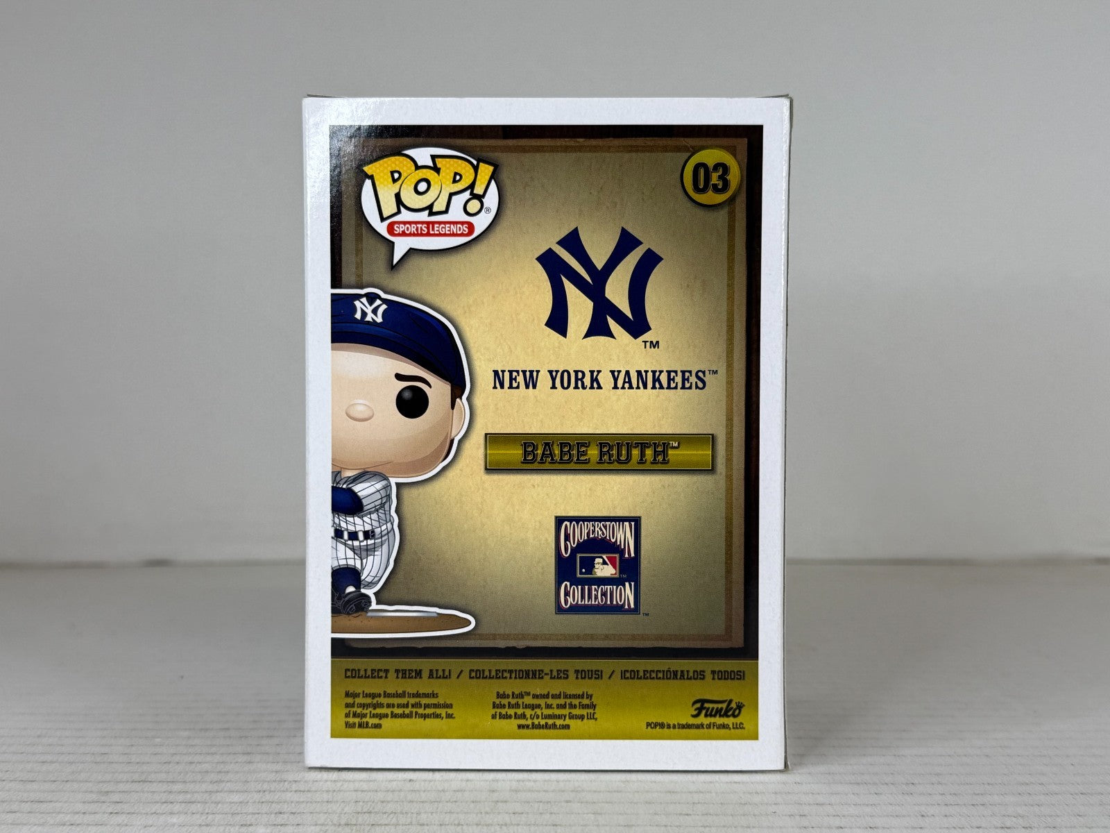 Funko POP Vinyl - Sports Legends - New York Yankees - Babe Ruth - #03 NYCC
