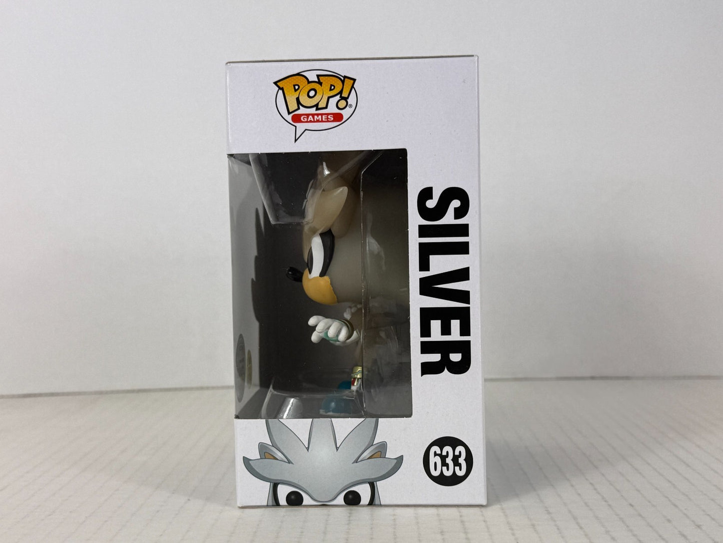 Funko POP Vinyl - Games - Sonic The Hedgehog - Silver - #633 GITD