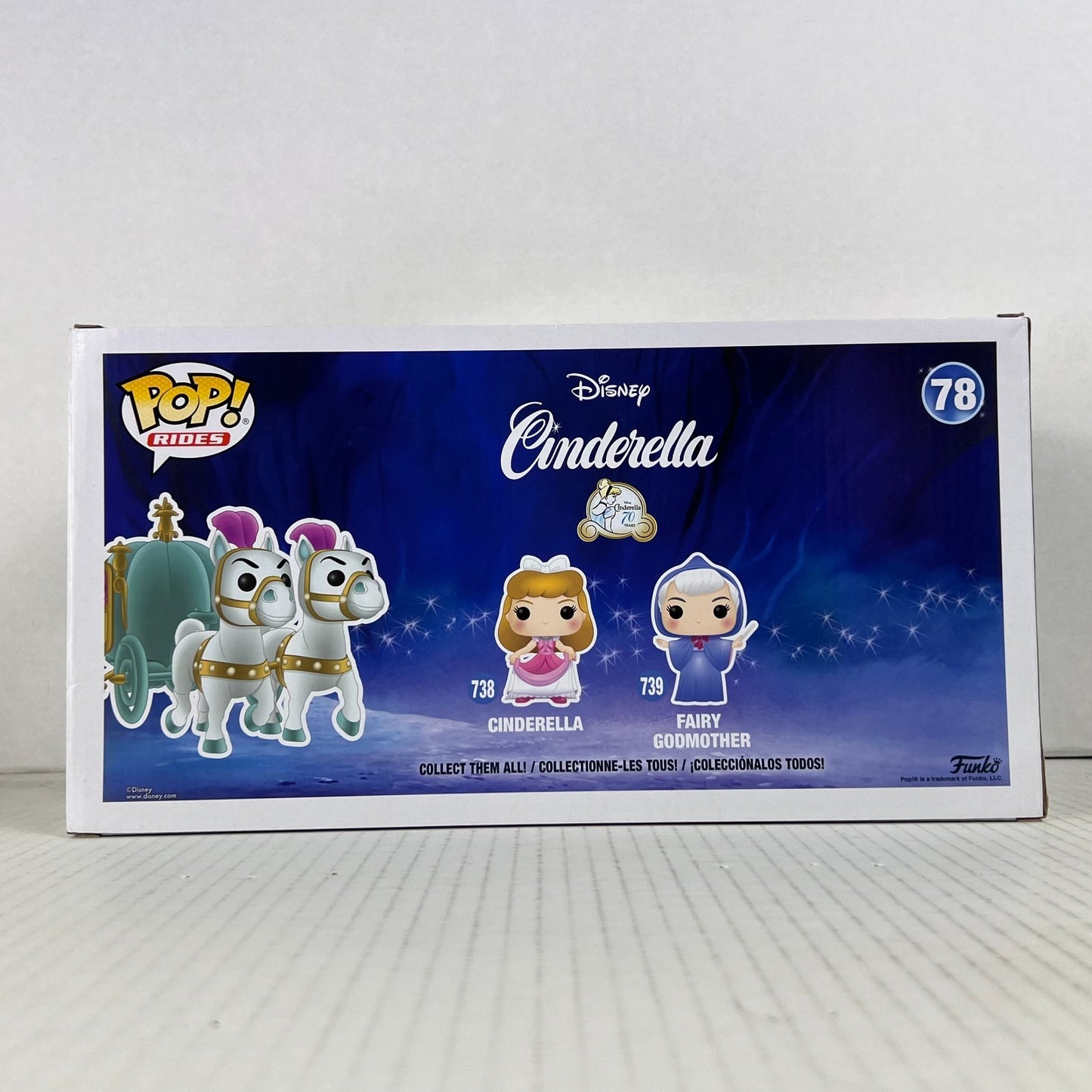 Funko POP Vinyl - Rides - Disney - Cinderella's Carriage - #78