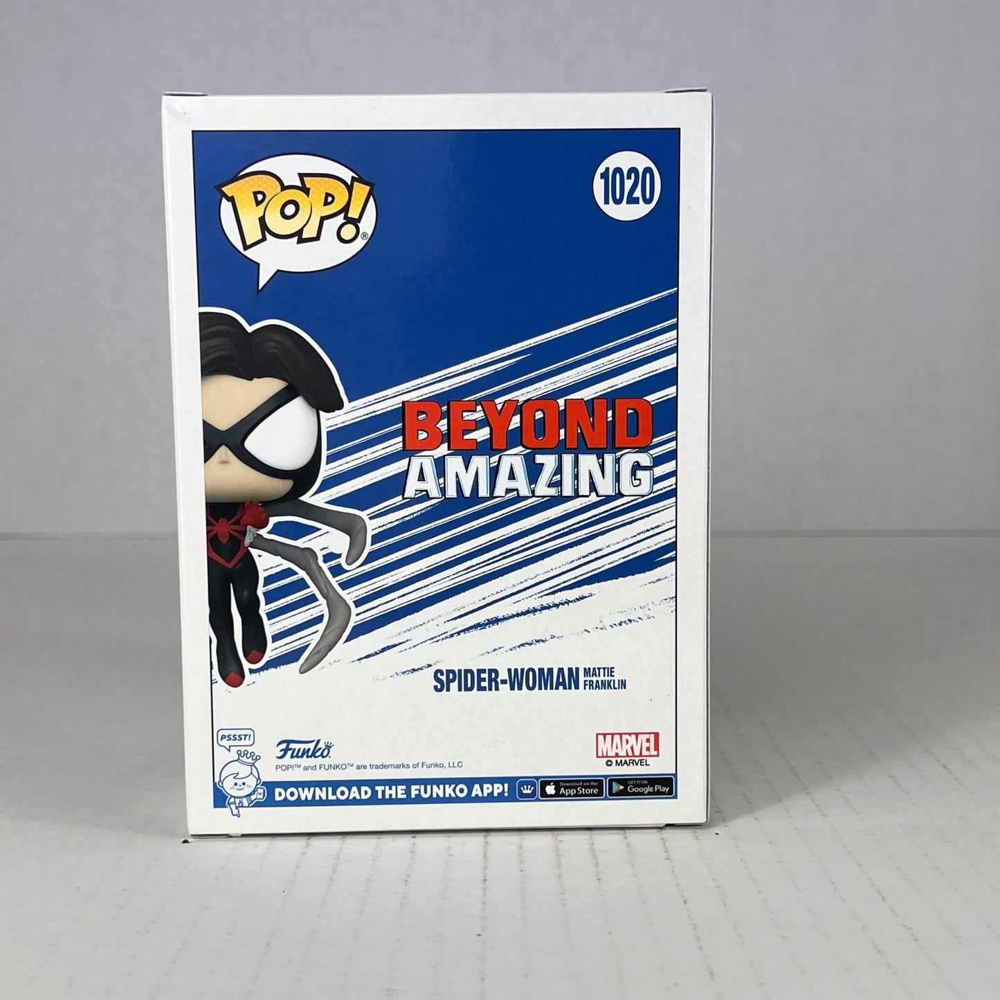 Funko POP Vinyl - Marvel - Spider-Woman Mattie Franklin  #1020 Beyond Amazing