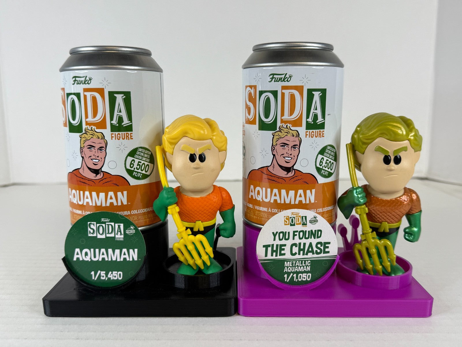 Funko POP Soda - Aquaman - Common and Chase Set - 6500 Pcs