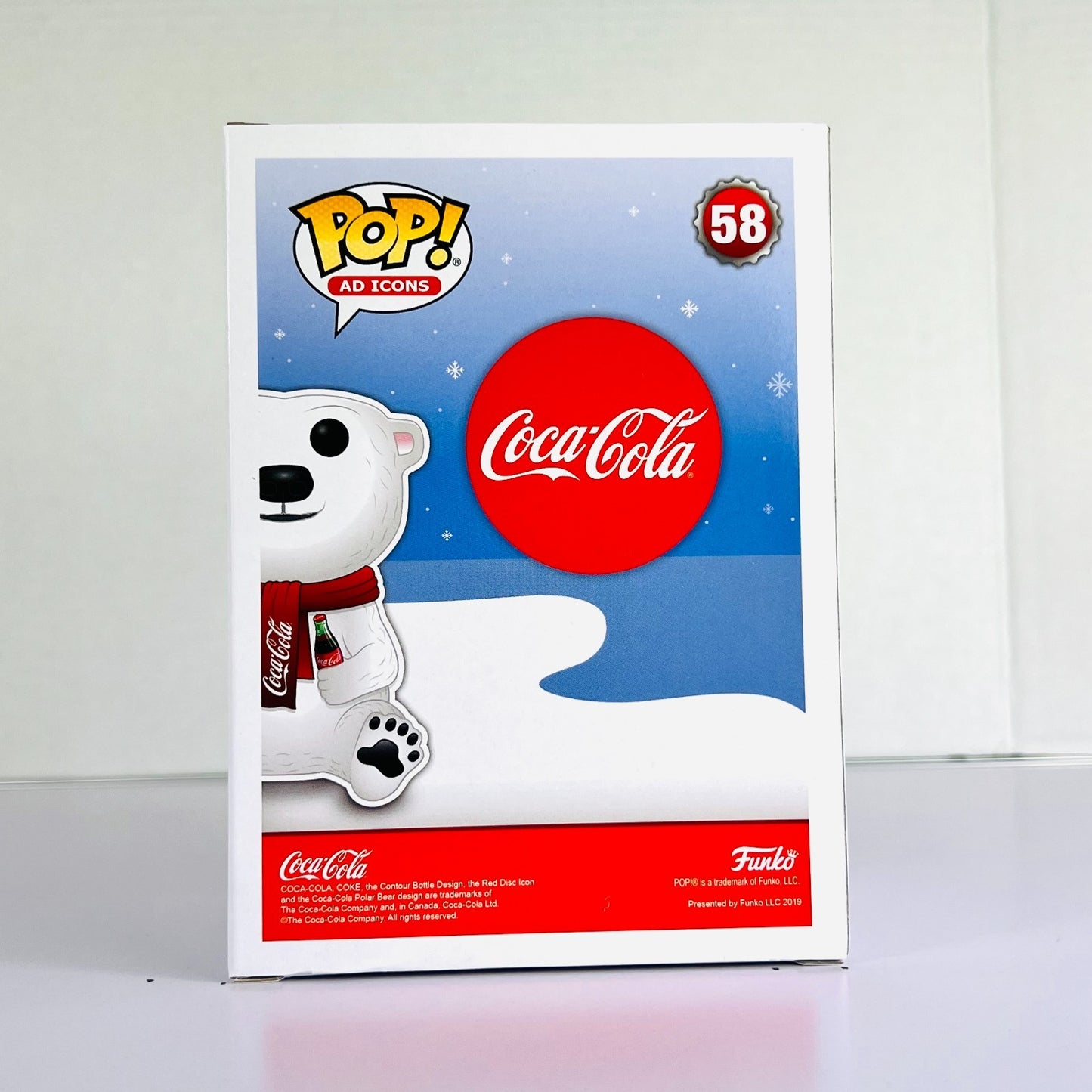 Funko POP Vinyl - Ad Icons - Coca-Cola Polar Bear - #58 Diamond
