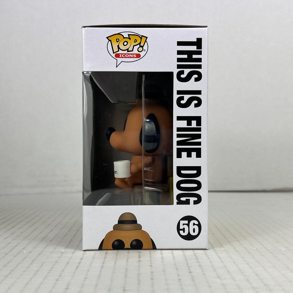 Funko POP Vinyl - Icons - This is Fine Dog - #56