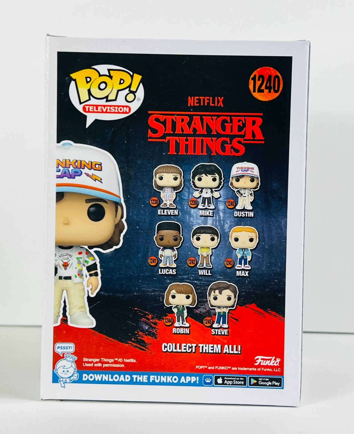 Funko POP Vinyl - Television - Stranger Things - Dustin - #1240